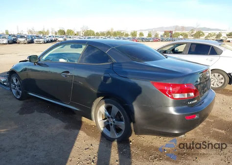 2010 Lexus Is 250C from USA, damaged, VIN JTHFF2C29A2501880